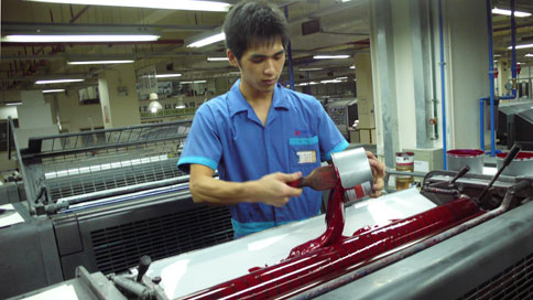 inking press